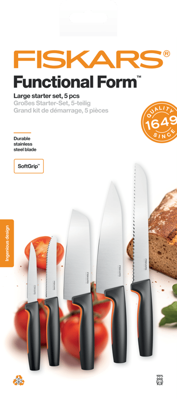 펑셔널 폼 나이프 세트 라지 - 5 pieces - Fiskars | 피스카스