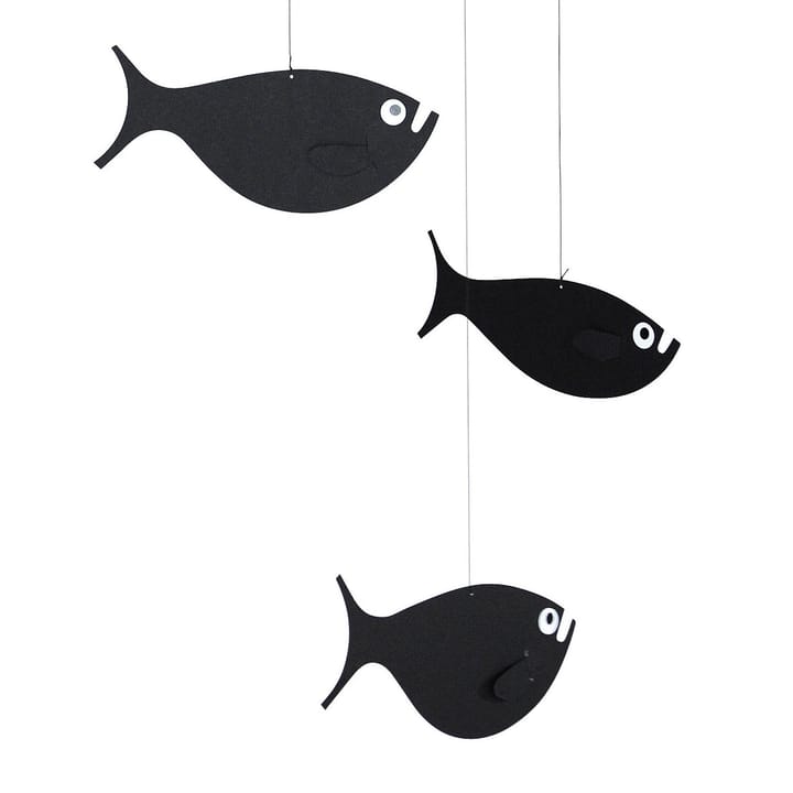 Shoal of 피쉬 모빌, black Flensted Mobiles | 플랜스테드 모빌