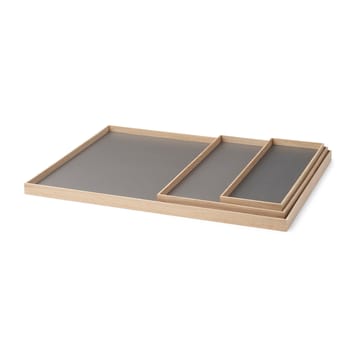 프레임 트레이 스몰 11x32.4 cm - Oak-light grey - Gejst | 가이스트