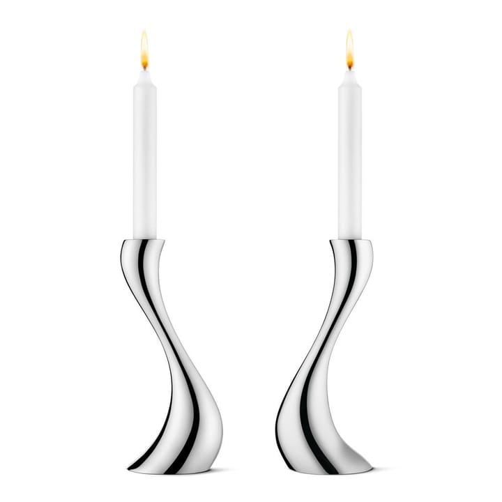 코브라 캔들홀더 2개 세트 - medium, 20 cm - Georg Jensen | 조지젠슨