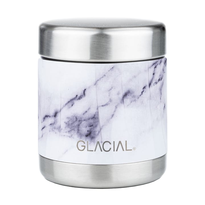 글레이셜 보온 도시락통 450 ml - White marble - Glacial | 글레이셜