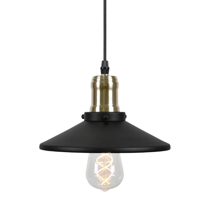 디스크 펜던트 조명 미니 - Matte black-brushed brass - Globen Lighting | 글로벤라이팅