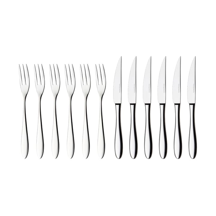 피요르드 steak 커트러리 12 pcs 피오르드 스테이크 커트러리 - stainless steel - Hardanger Bestikk | 하덴거베스틱