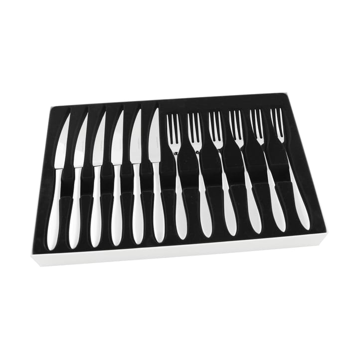 피요르드 steak 커트러리 12 pcs 피오르드 스테이크 커트러리, stainless steel Hardanger Bestikk | 하덴거베스틱