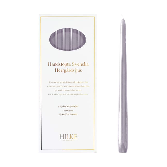 Herrgårdsljus 캔들 30 cm 6개 세트 - Blueberry - Hilke Collection | 힐케 콜렉션