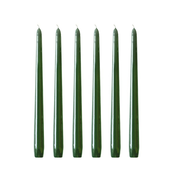 Herrgårdsljus 캔들 30 cm 6개 세트 - Dark green - Hilke Collection | 힐케 콜렉션