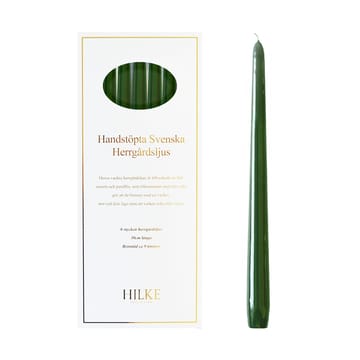 Herrgårdsljus 캔들 30 cm 6개 세트 - Dark green - Hilke Collection | 힐케 콜렉션