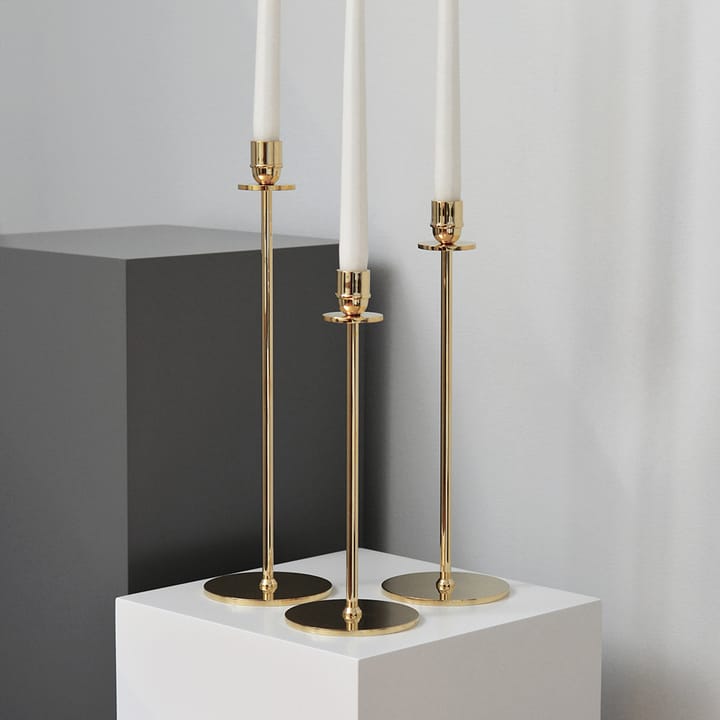 Luce Del Sole 캔들스틱 40 cm, Solid brass Hilke Collection | 힐케 콜렉션