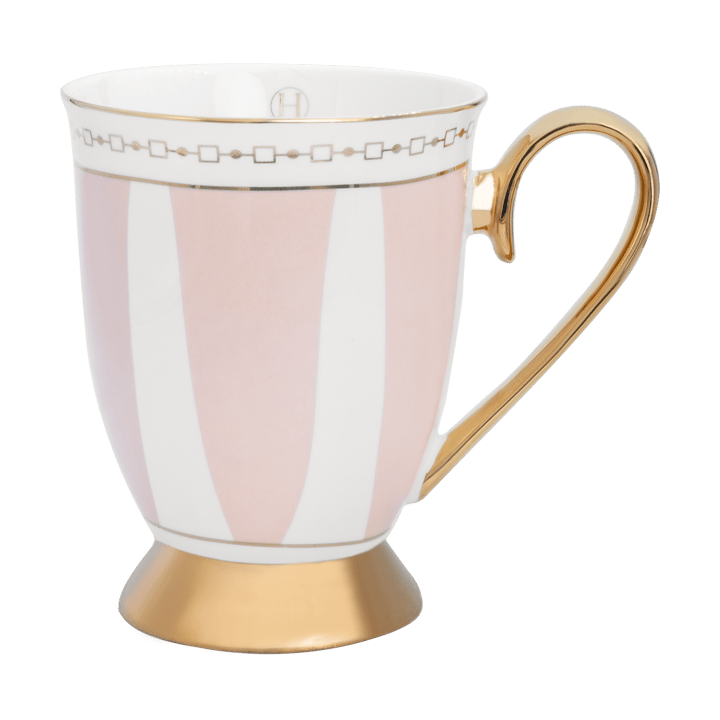 Strisce Rosa 머그 28 cl, Pink-white-gold Hilke Collection | 힐케 콜렉션