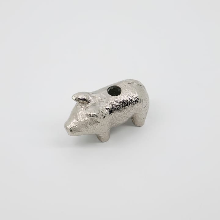 Pig 캔들 스틱 5 cm, Antique silver House Doctor | 하우스닥터