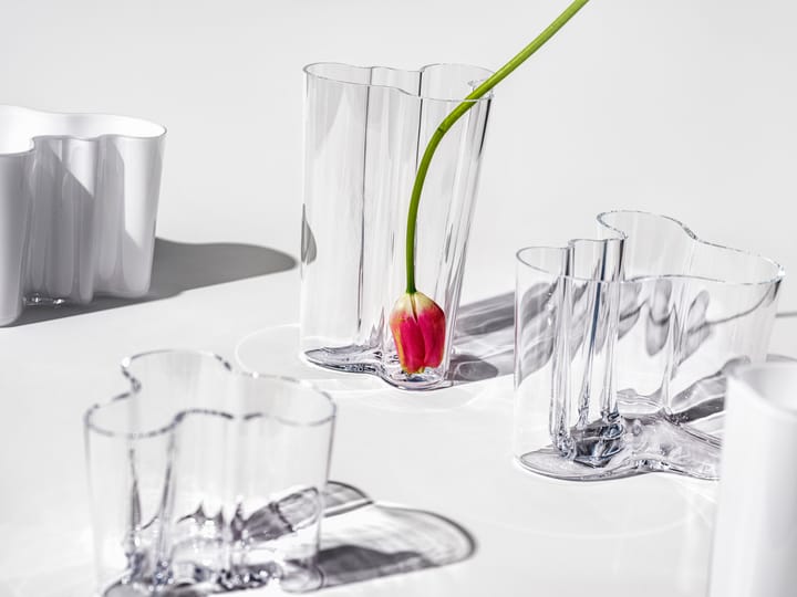 알바 알토 화병 클리어, 120 mm Iittala | 이딸라