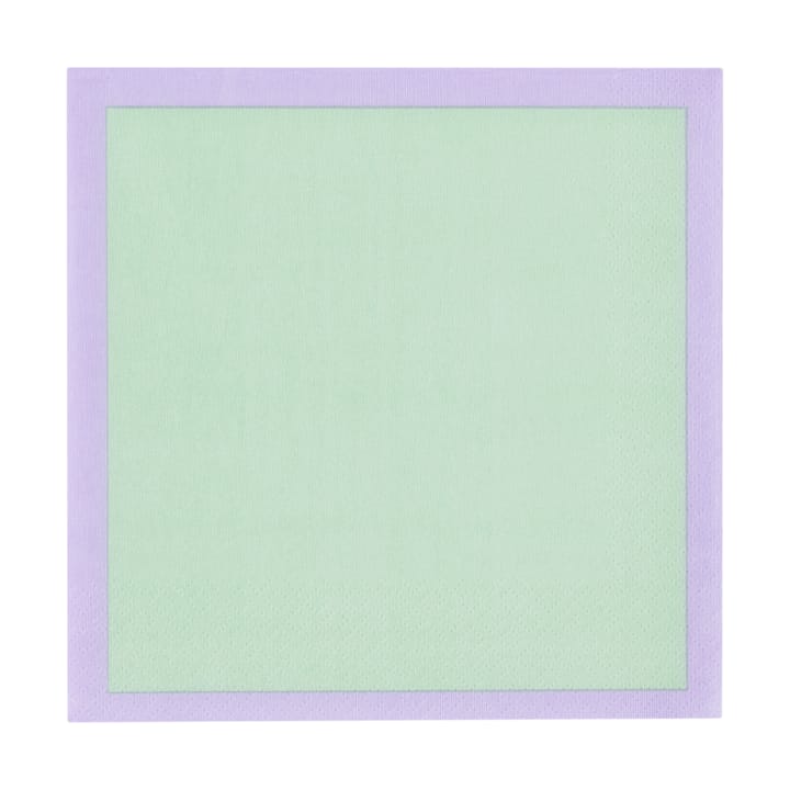 Play 페이��퍼 냅킨 33x33 cm 20개 세트 - Mint-purple - Iittala | 이딸라