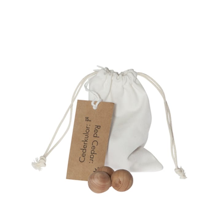 아이리스 삼나무 비즈 - Cedar wood, 15 balls - Iris hantverk | 이리스한트베르크