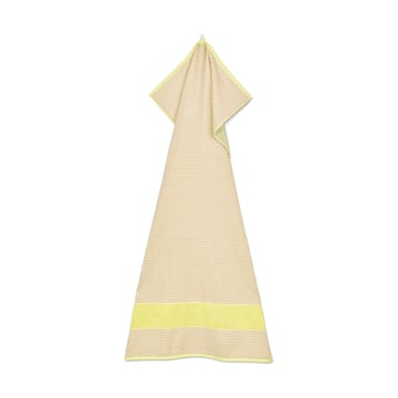 체크 타올 70x140 cm - Yellow-pink - Juna | 주나