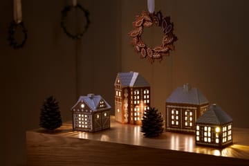 Gingerbread 크리스마스 바우블 화환 Ø18.5 cm - Brown - Kähler | 케흘러