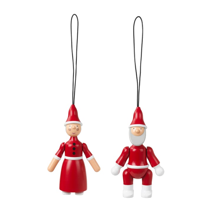 Santa & Mrs Claus 10 cm - RED - Kay Bojesen Denmark | 카이보예센 덴마크