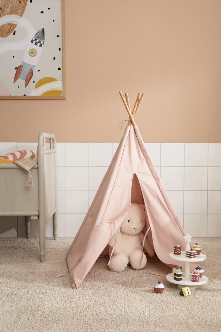 키즈 베이스 티피 텐트 미니 - Light-pink - Kid's Concept | 키즈 콘셉트