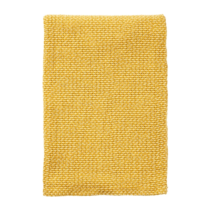 바스켓 코튼 블랭킷 130x180 cm - Yellow - Klippan Yllefabrik | 클리판