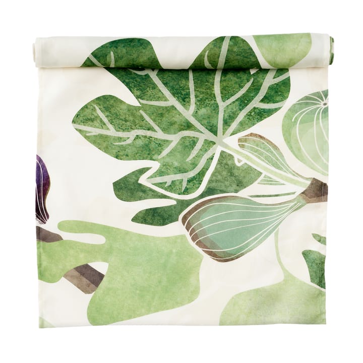 Figs 테이블 러너 - Green-white - Klippan Yllefabrik | 클리판