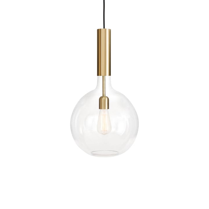 로스달라 펜던트 조명 - Clear glass, brushed brass, small - Konsthantverk