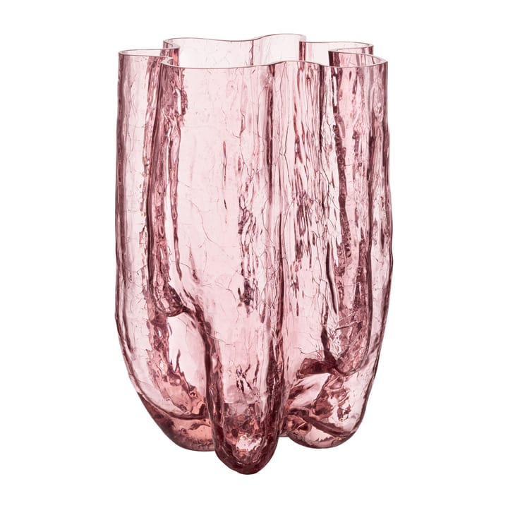 크래클 vase 37 cm - Pink - Kosta Boda | 코스타보다