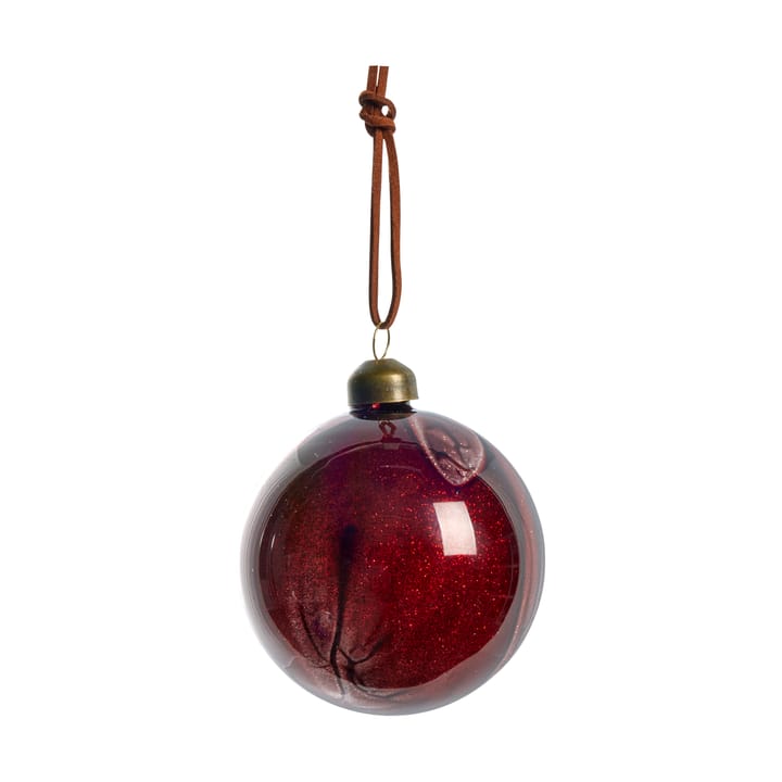 Nosille 크리스마스 바우블 라운드 Ø8 cm - Pomegranate - Lene Bjerre | 르네 비에르