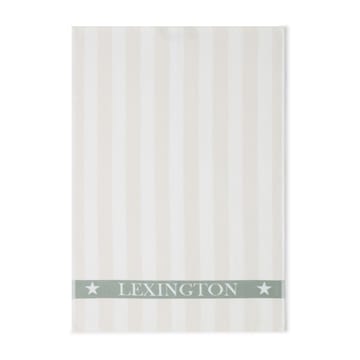 코튼 테리 로고 주방 타올 50x70 cm - Light beige-white-green - Lexington | 렉싱턴