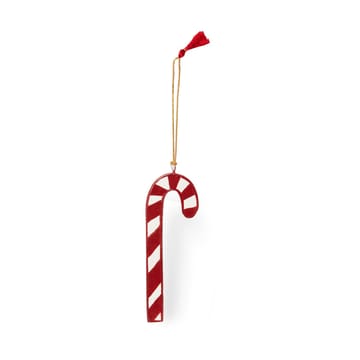 Candy Cane Papier Maché 크리스마스 트리 바우블 - 12 cm - Lexington | 렉싱턴