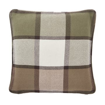 체크 heavy twill 쿠션 커버 50x50 cm - Olive - Lexington | 렉싱턴