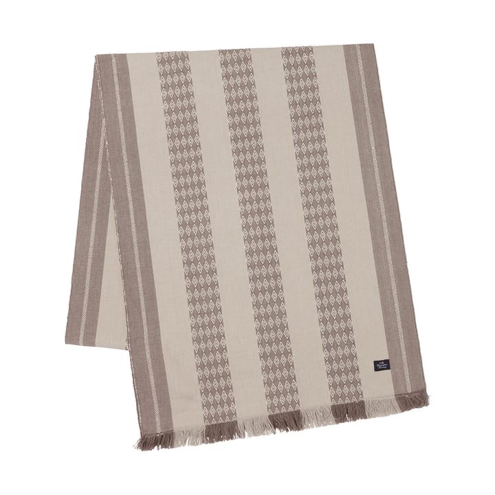 Jacquard Striped 테이블 러너 50x250 cm - Beige - Lexington | 렉싱턴