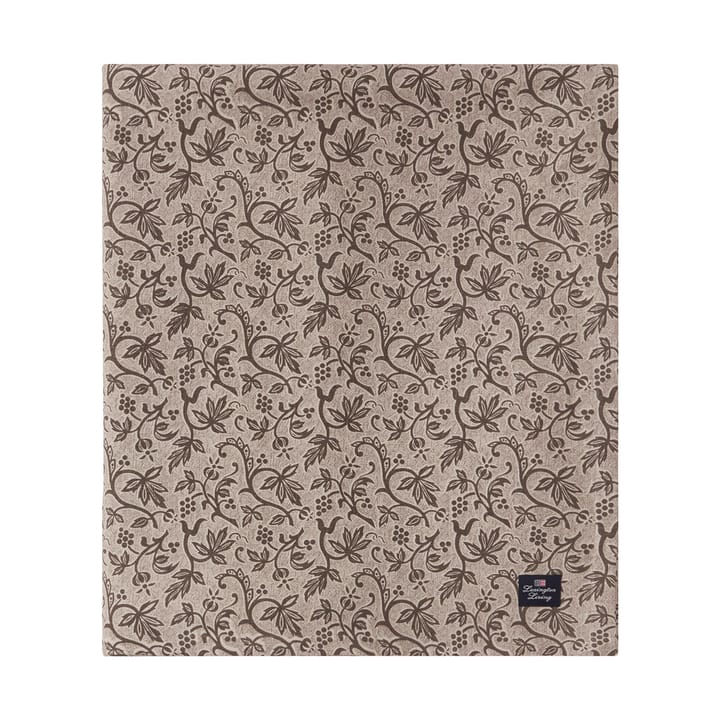 Printed 재활용 코튼 테이블클로스 150x250 cm - Light beige - Lexington | 렉싱턴