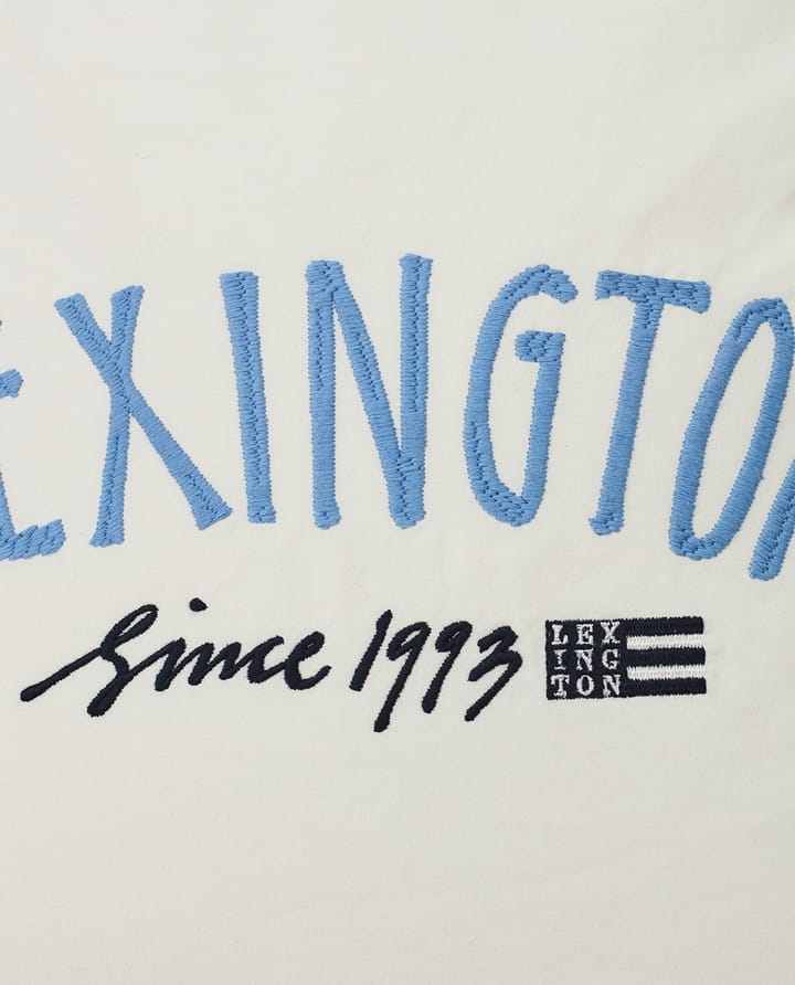 Since 1993 오가닉 코튼 베개커버 50x50 cm - White-blue - Lexington | 렉싱턴