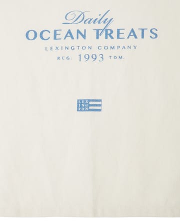 오션 treats 프린팅 코튼 주방 타월 50x70 cm - White - Lexington | 렉싱턴