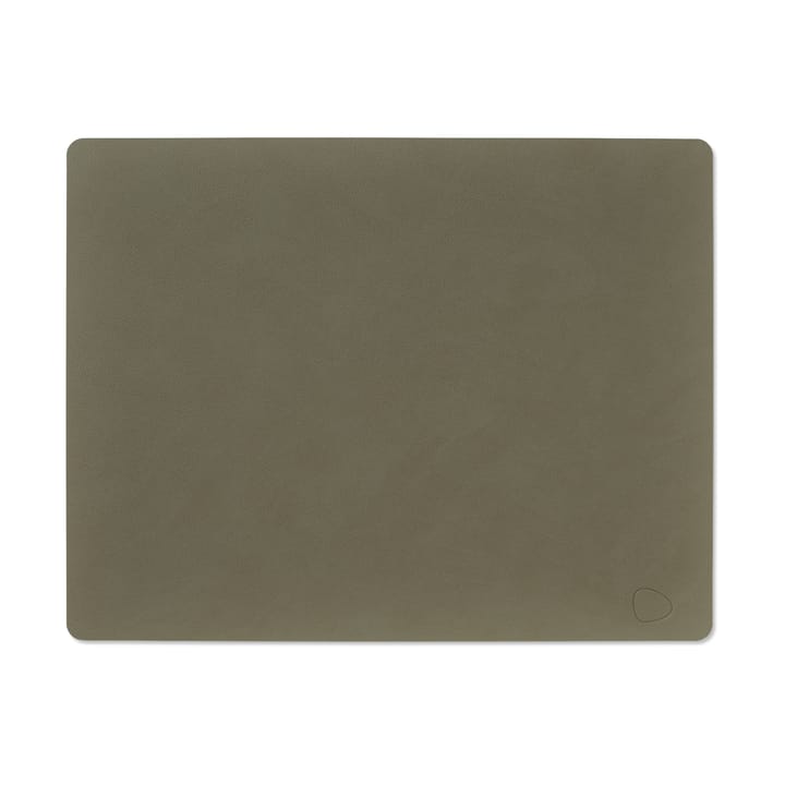 스퀘어 누포 테이�블매트 35x45 cm - Army green - LIND DNA | 린드 DNA