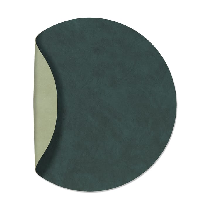 누포 양면 테이블 매트 circle XL 1 pcs - Dark green-olive green - LIND DNA | 린드 DNA