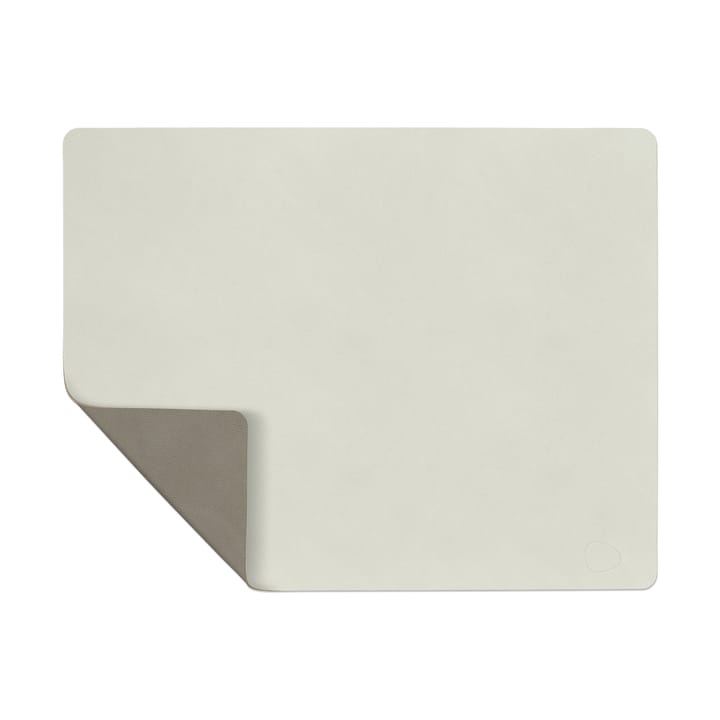 누포 사각형 양면 테이블매트 L 1 pcs - Linen-Flint grey - LIND DNA | 린드 DNA