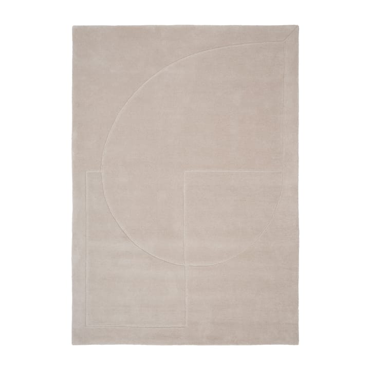 리니얼 Poem 울 러그, Beige. 140x200 cm Linie Design | 리니디자인