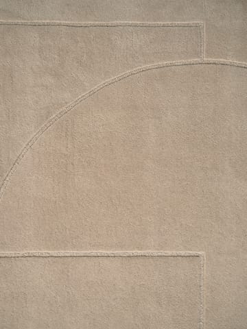 리니얼 Poem 울 러그 - Beige. 140x200 cm - Linie Design | 리니디자인