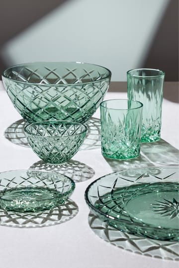 소렌토 스몰 접시 Ø16 cm 4개 세트 - Green - Lyngby Glas | 링비 글라스