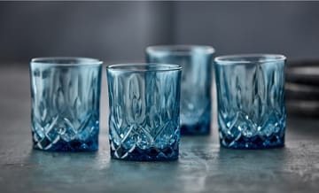 소렌토 위스키 글래스 32 cl 4개 세트 - Blue - Lyngby Glas | 링비 글라스