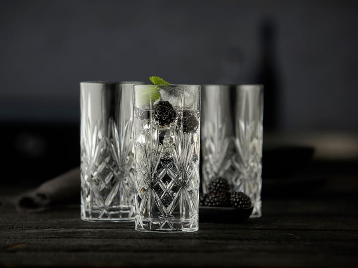 멜로디아 하이볼 글래스 36 cl 6개 세트, Crystal Lyngby Glas | 링비 글라스