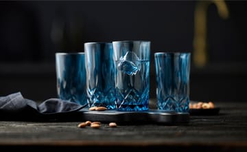 소렌토 하이볼 글래스 38 cl 4개 세트 - Blue - Lyngby Glas | 링비 글라스