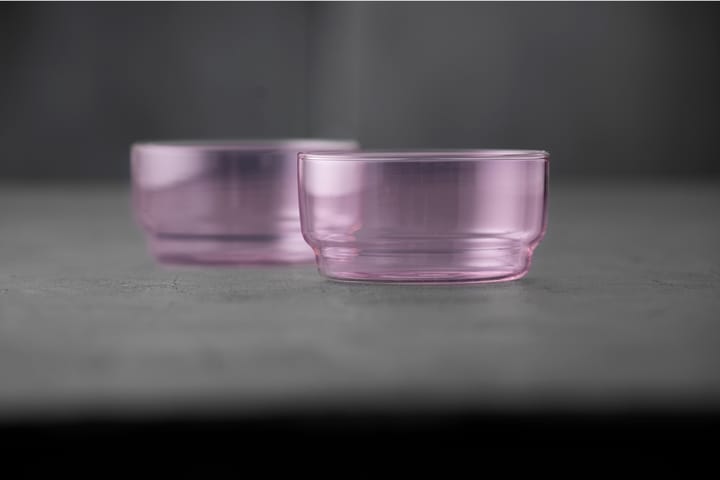 토리노 보울 50 cl 2개 세트 - Pink - Lyngby Glas | 링비 글라스