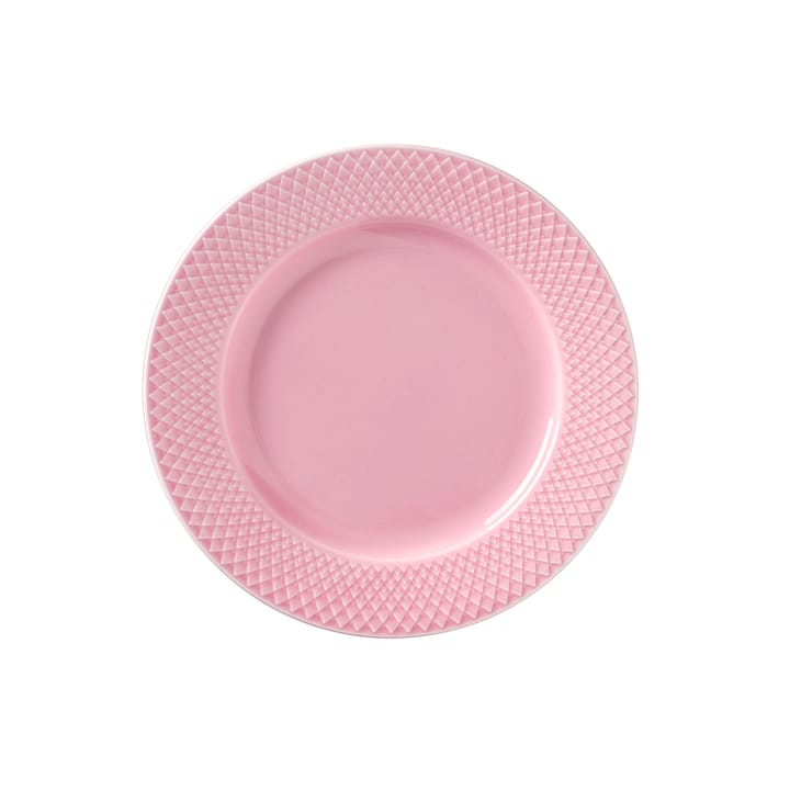 롬브 접시 핑크 - 21 cm - Lyngby Porcelæn | 링비