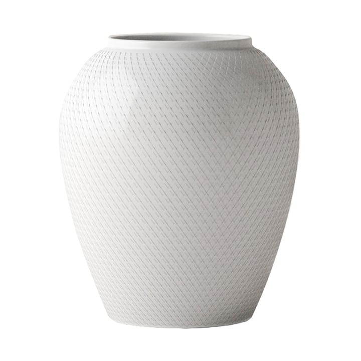 롬브 화병 Ø21.5 cm - White - Lyngby Porcelæn | 링비