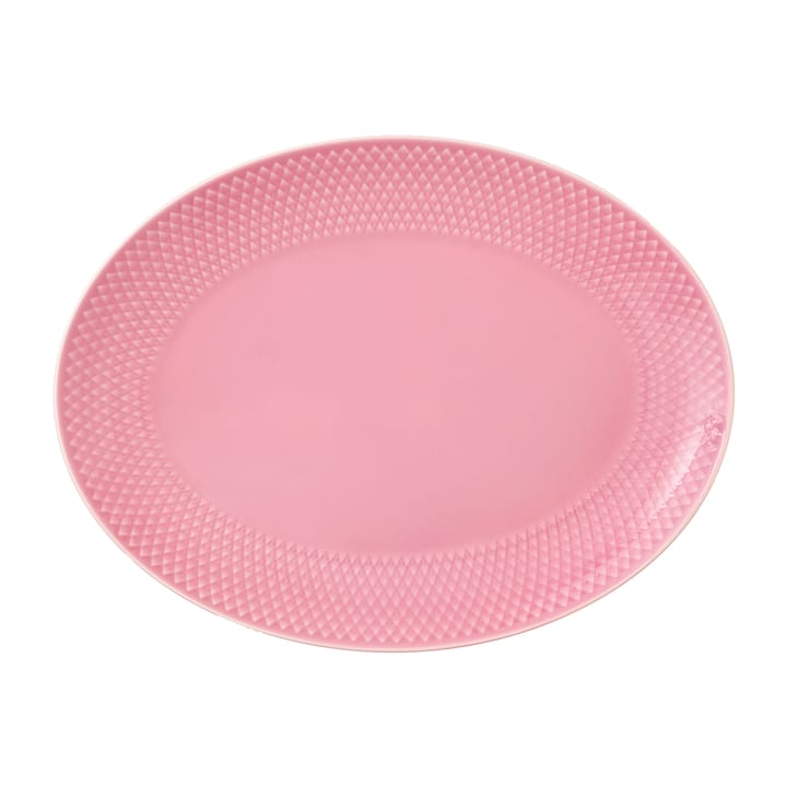 롬브 서빙 접시 21.5x28.5 cm - Pink - Lyngby Porcelæn | 링비