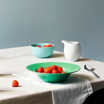 롬브 딥플레이트 그린 - 24.5 cm - Lyngby Porcelæn | 링비