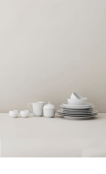 롬브 보울 & 덮개 Ø8.5 cm - White - Lyngby Porcelæn | 링비