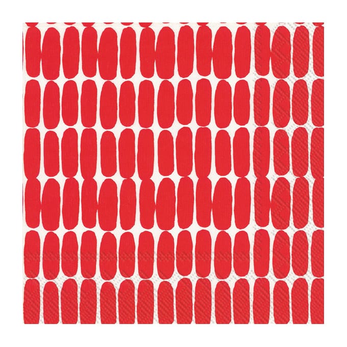 Alku 냅킨 33x33 cm 20개 - Red - Marimekko | 마리메꼬