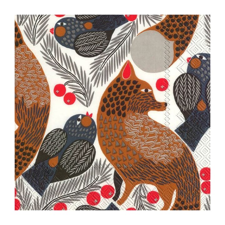 Ketunmarja 냅킨 33x33 cm 20개 - White - Marimekko | 마리메꼬